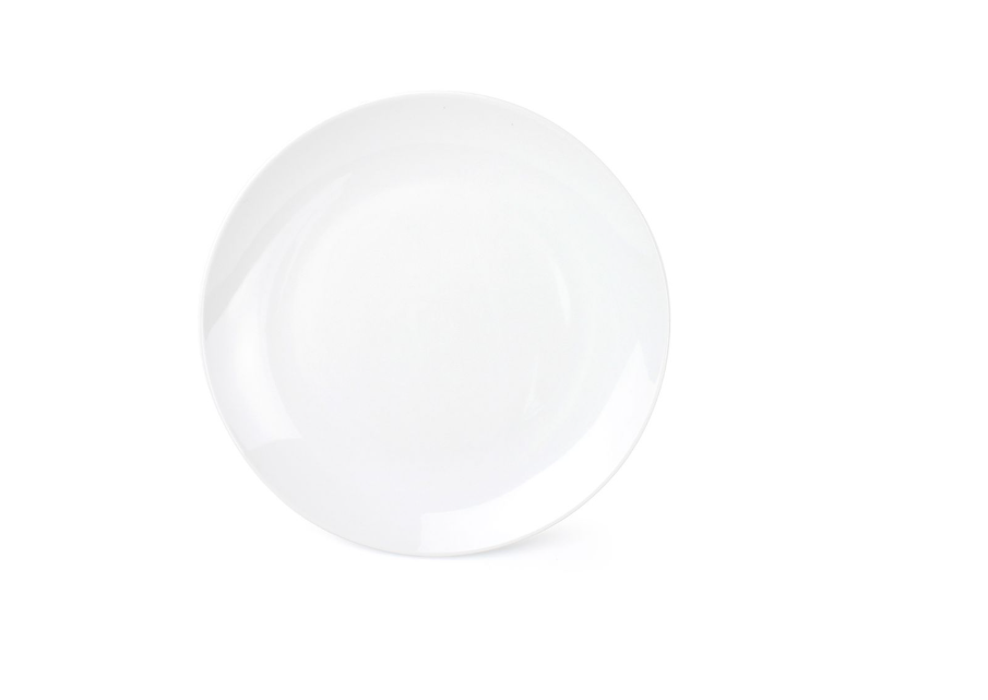 Basic White Assiette coupe 20,5cm - 6 pcs